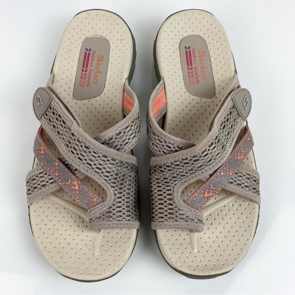 Skechers Outdoor Lifestyle Reggae Slide Slip On Sandal Women's Size 9 - Picture 2 of 6